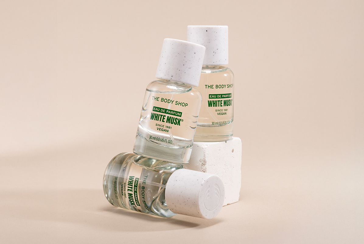 Página de la categoría de la fragancia White musk