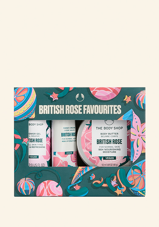 Cofre Trío Rosa Británica
