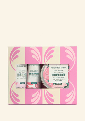 Cofre Trío Rosa Británica