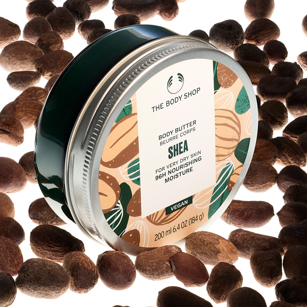 Página de destino de productos de karité