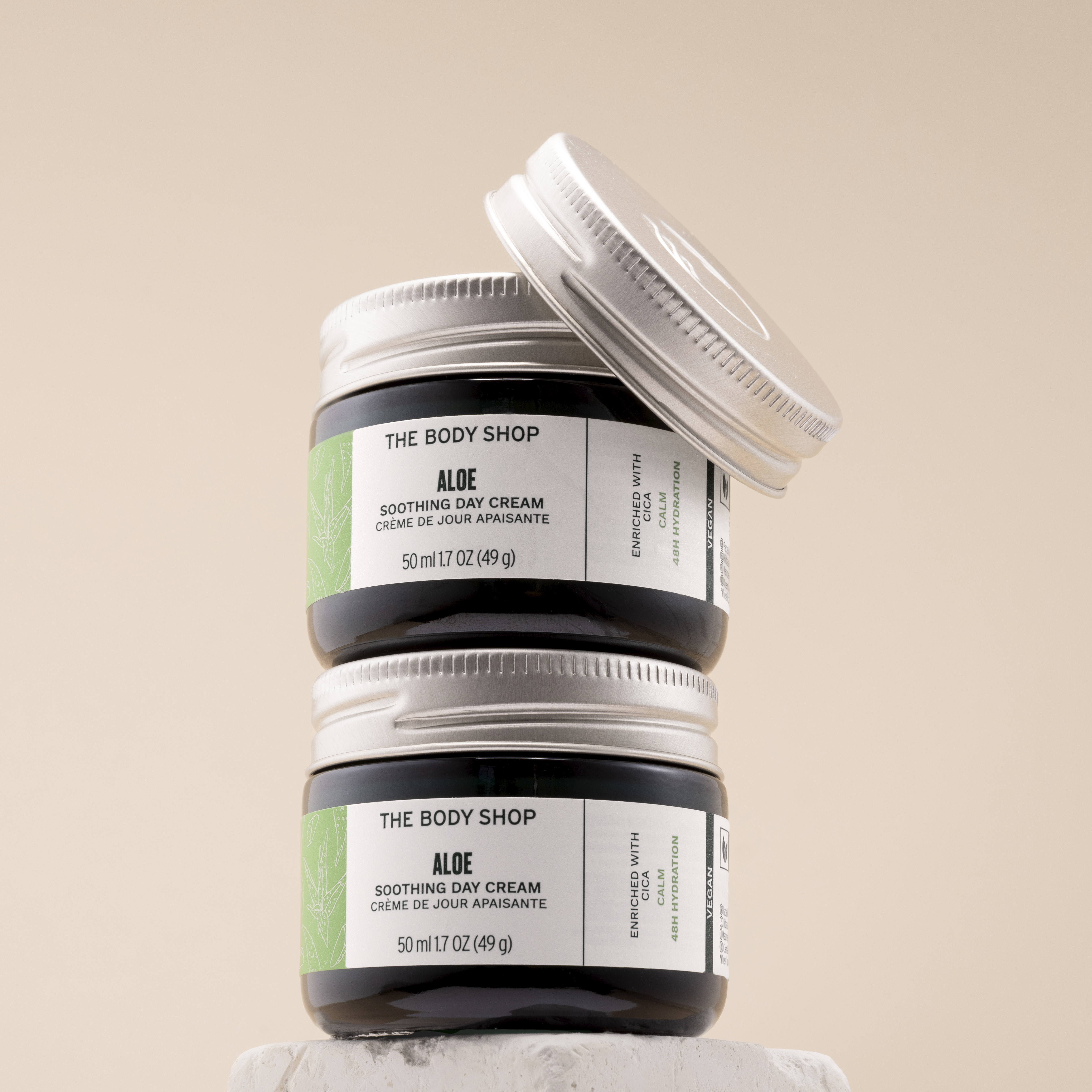 Página de destino de productos de aloe