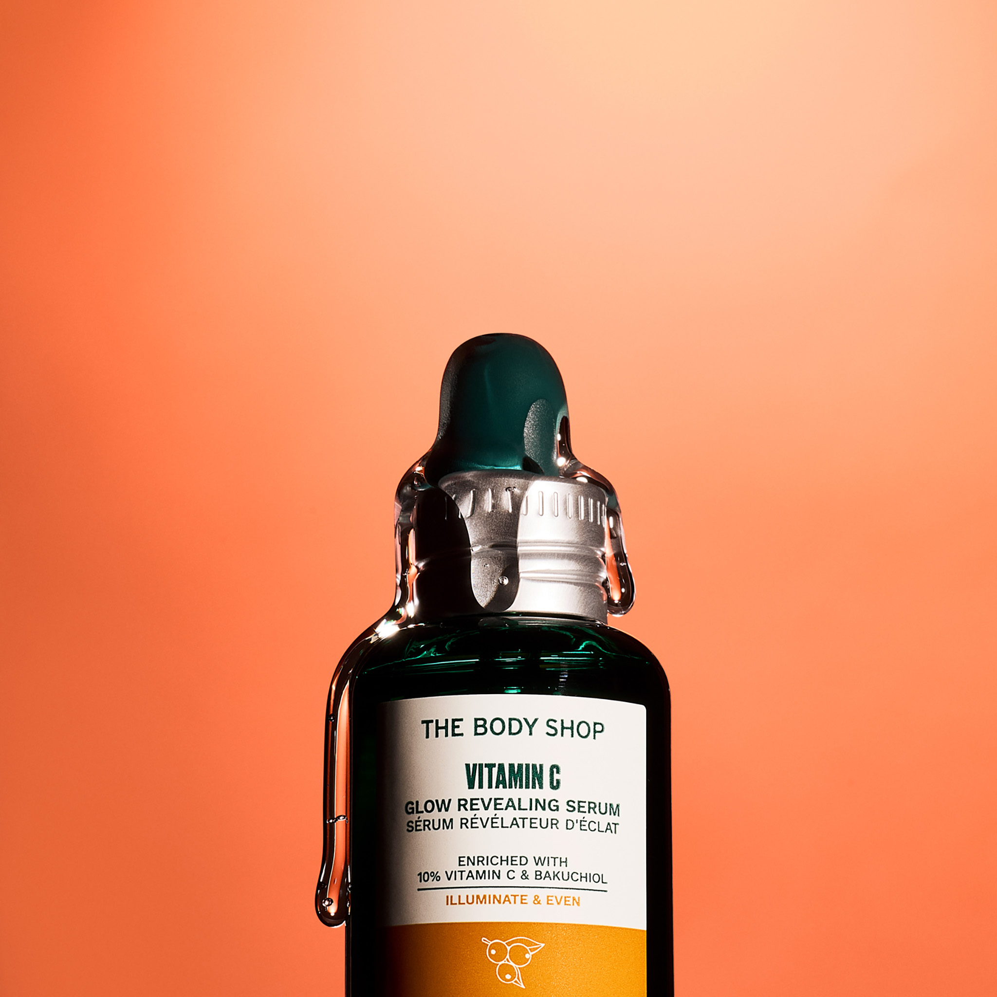 Página de destino de productos con vitamina C