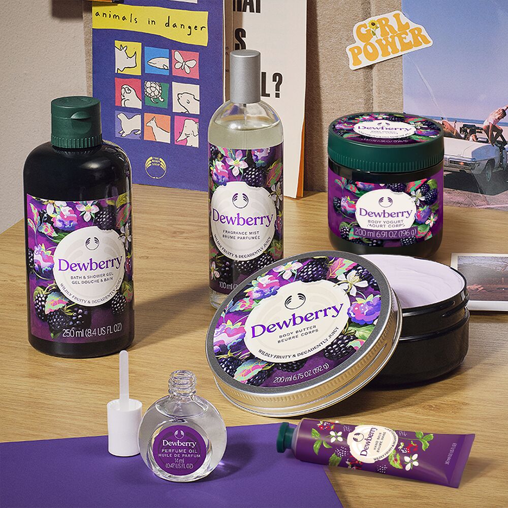 Página de la categoría de productos de Dewberry