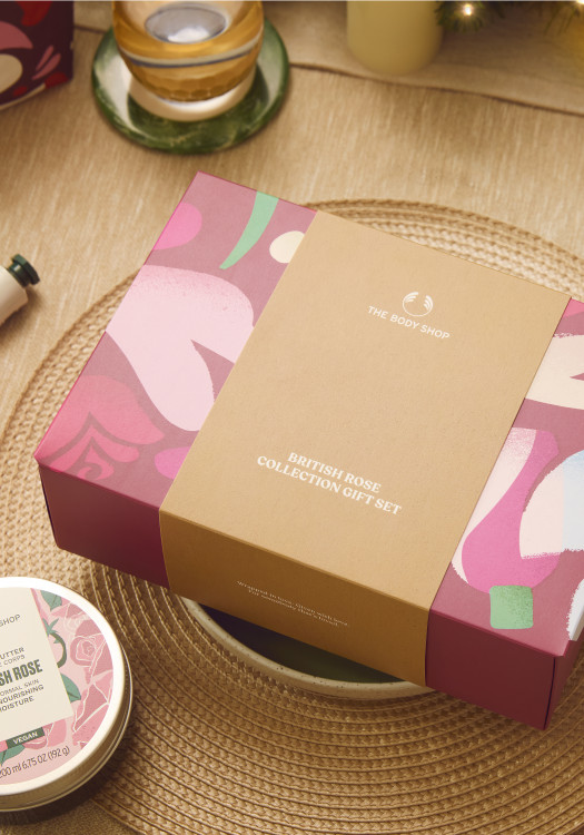 Cofre Regalo Mediano de Rosa Británica