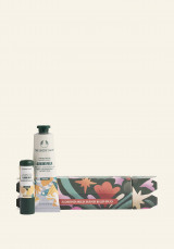 Cofre Dúo Manos y Labios de Leche de Almendras.