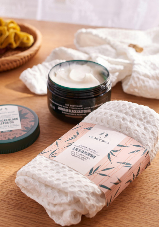 Toalla para el cabello de bambú