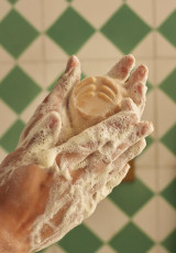 Barra de Champú Sólido Anticaspa de Jengibre. 60 g