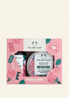 Dúo British Rose Nourish & Flourish
