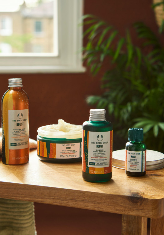 Crema corporal Boost  Mandarina y Bergamota 200 ml Crema corporal Boost  Mandarina y Bergamota 200 ml
