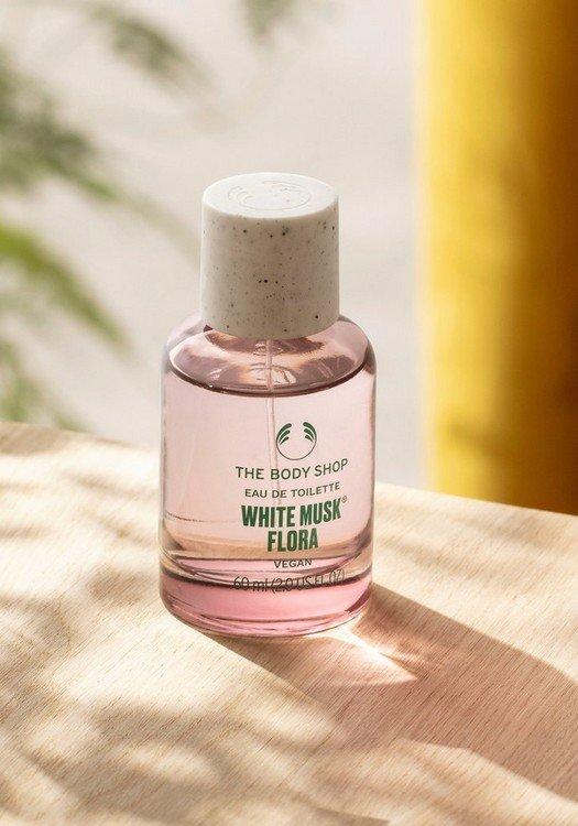 Agua de Colonia White Musk Flora 60 ml