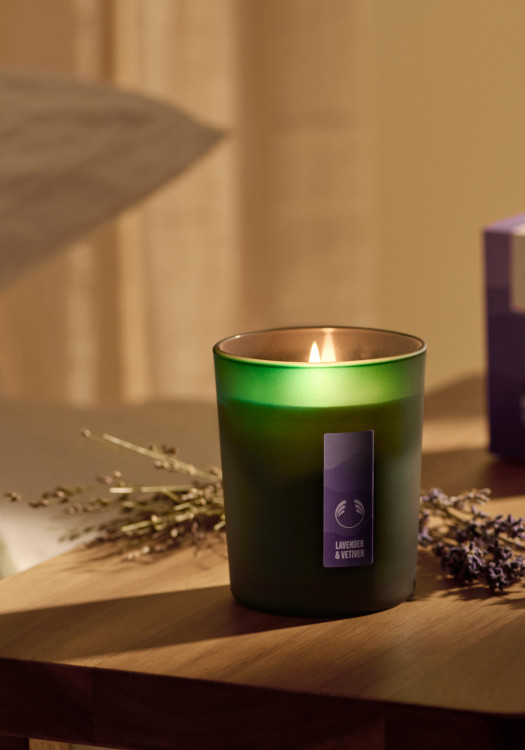 Sleep Lavanda y Vetiver Vela Descanso Perfumada 180 g