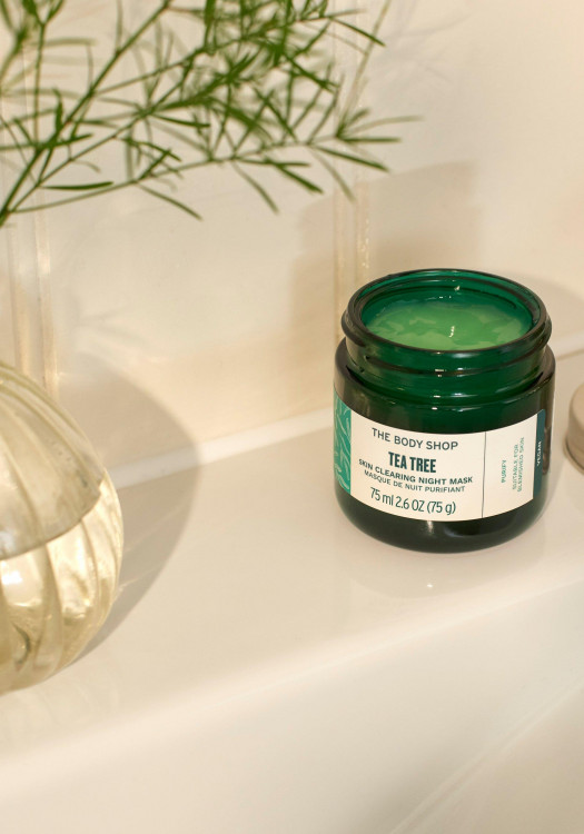 Mascarilla de noche anti imperfeciones Árbol de Té 75 ml Mascarilla de noche anti imperfeciones Árbol de Té 75 ml