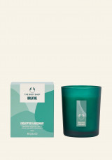 Breathe Eucalipto y Romero Vela relajante Perfumada 180 g