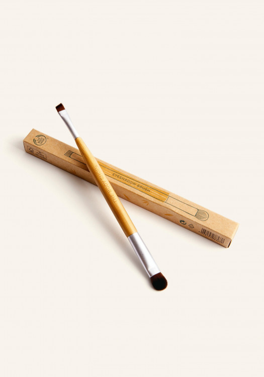 Pincel de doble punta para sombras de ojos