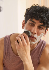 Crema de Afeitar de Raíz de Maca y Aloe para Hombre 200 ml