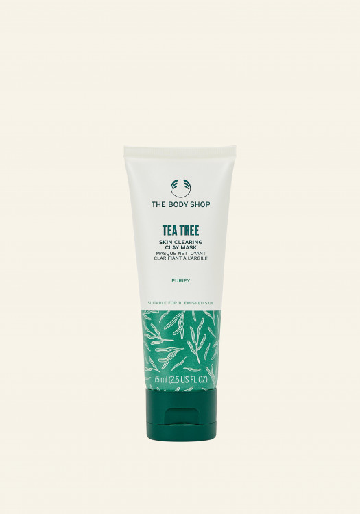 Mascarilla de arcilla purificante de Árbol de Té 75 ml Mascarilla de arcilla purificante de Árbol de Té 75 ml
