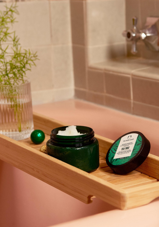 Exfoliante Purificante y Equilibrante para Cuero Cabelludo y Cabello de Árbol de Té 240 ml