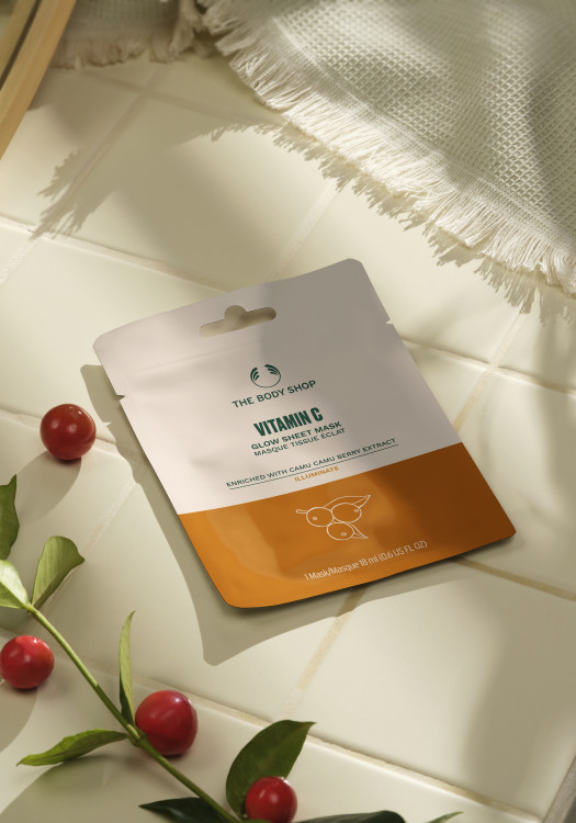 Mascarilla de Tejido Iluminadora de Vitamina C 18 ml