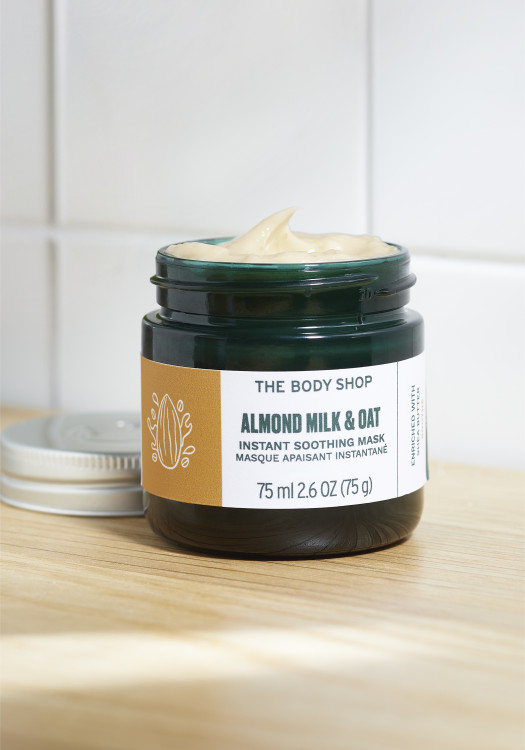 Mascarilla Calmante Instantánea de Leche de Almendras y Avena 75 ml